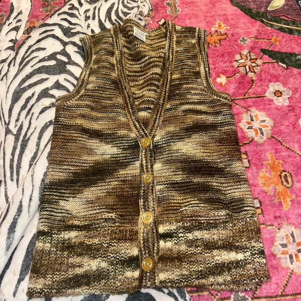 70’s knit vest